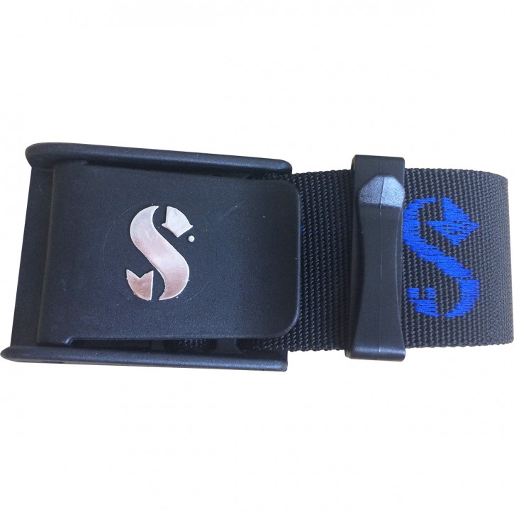 Scubapro Standard Bleigurte Schwarz / Kunststoffschnalle
