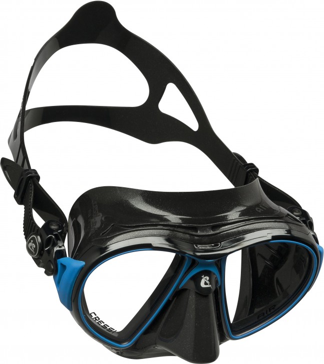 Cressi Sub AIR BLACK Schwarz/Blau