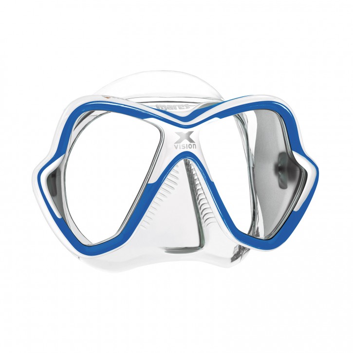Mares X-Vision MID Blau - Transparent
