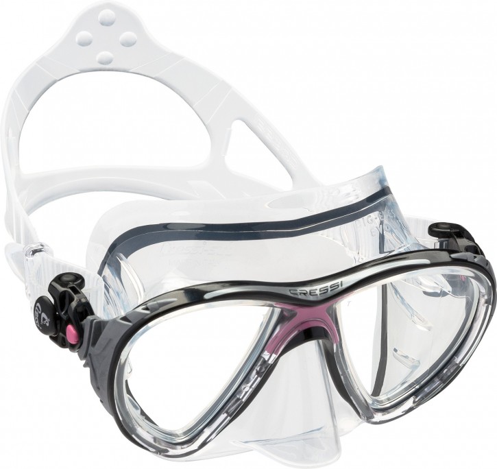 Cressi Big Eyes Evolution Klar/Pink