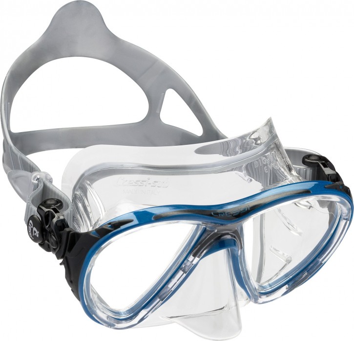 Cressi Big Eyes Evolution Crystal Klar/Blau/Schwarz