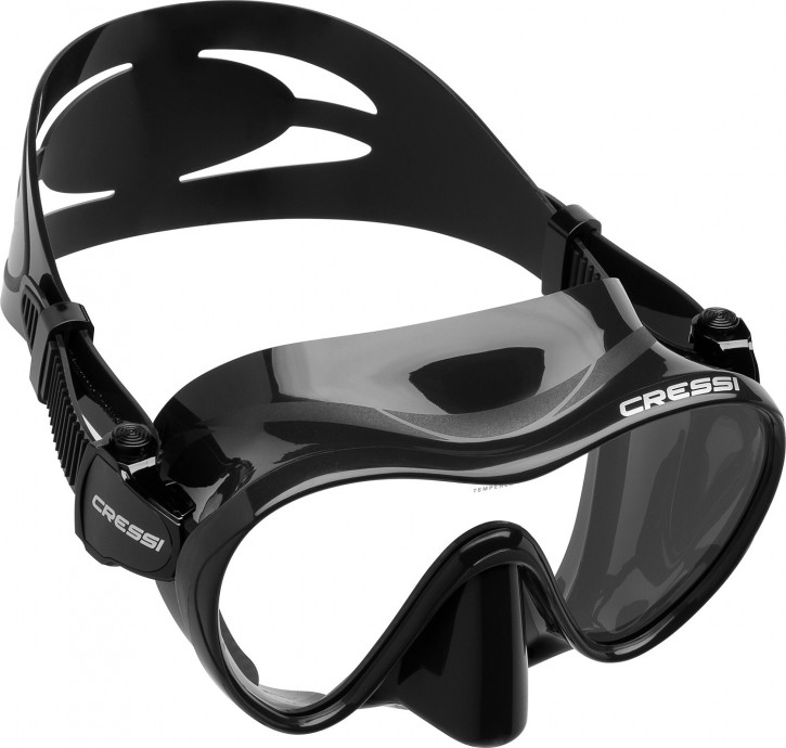 Cressi F1 Maske Schwarz