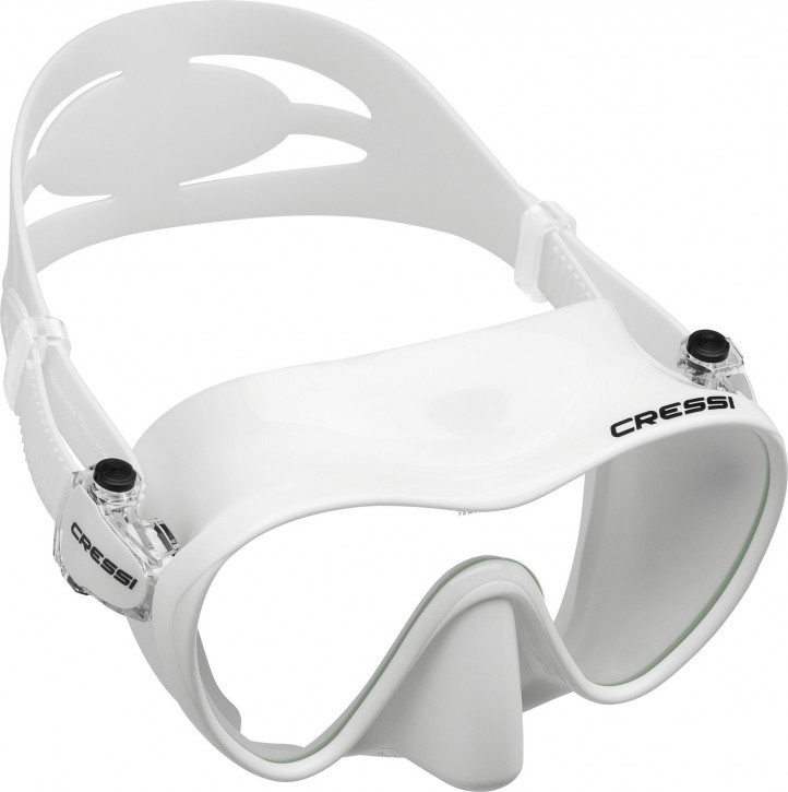 Cressi F1 Maske Weiß