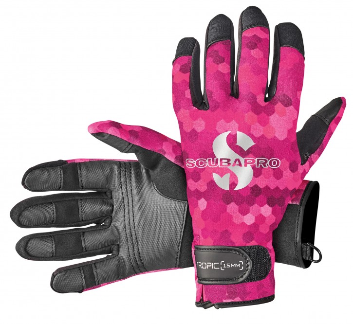 Scubapro TROPIC Handschuhe 1.5 S / FLAMINGO