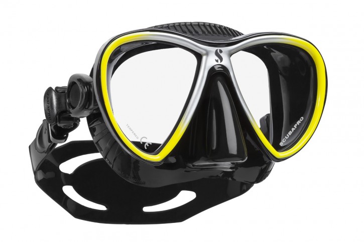 Scubapro Synergy Twin Trufit Schwarz/Gelb - Schwarz