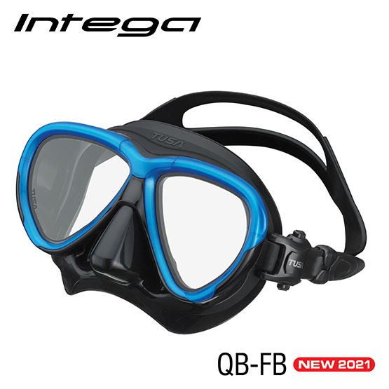 TUSA INTEGA Tauchmaske schwarz-blau QBFB