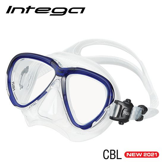 TUSA INTEGA Tauchmaske clear-blau CBL