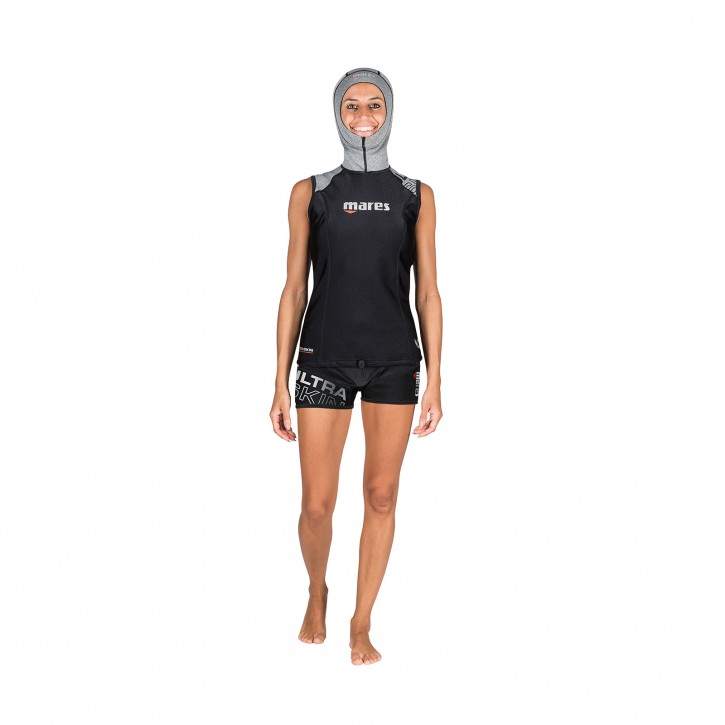 Mares Ultra Skin Sleeveless with Hood Damen