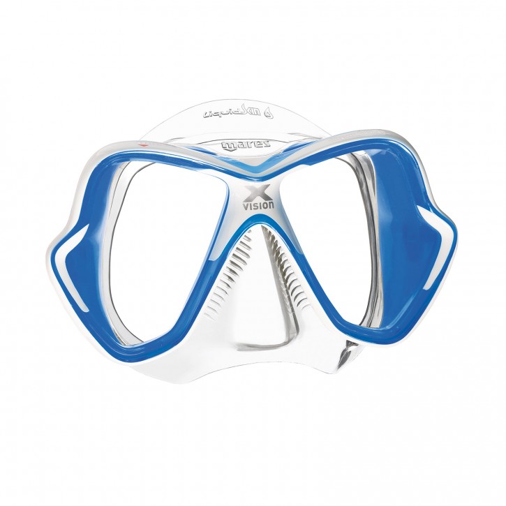 Mares X-Vision Ultra LiquidSkin Blau - Transparent