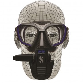 Scubapro D-Mask Schwarz / M