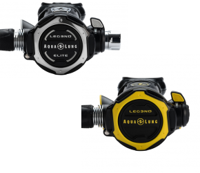 Aqualung Leg3nd Elite DIN Set mit Octopus, Finimeter und Tasche